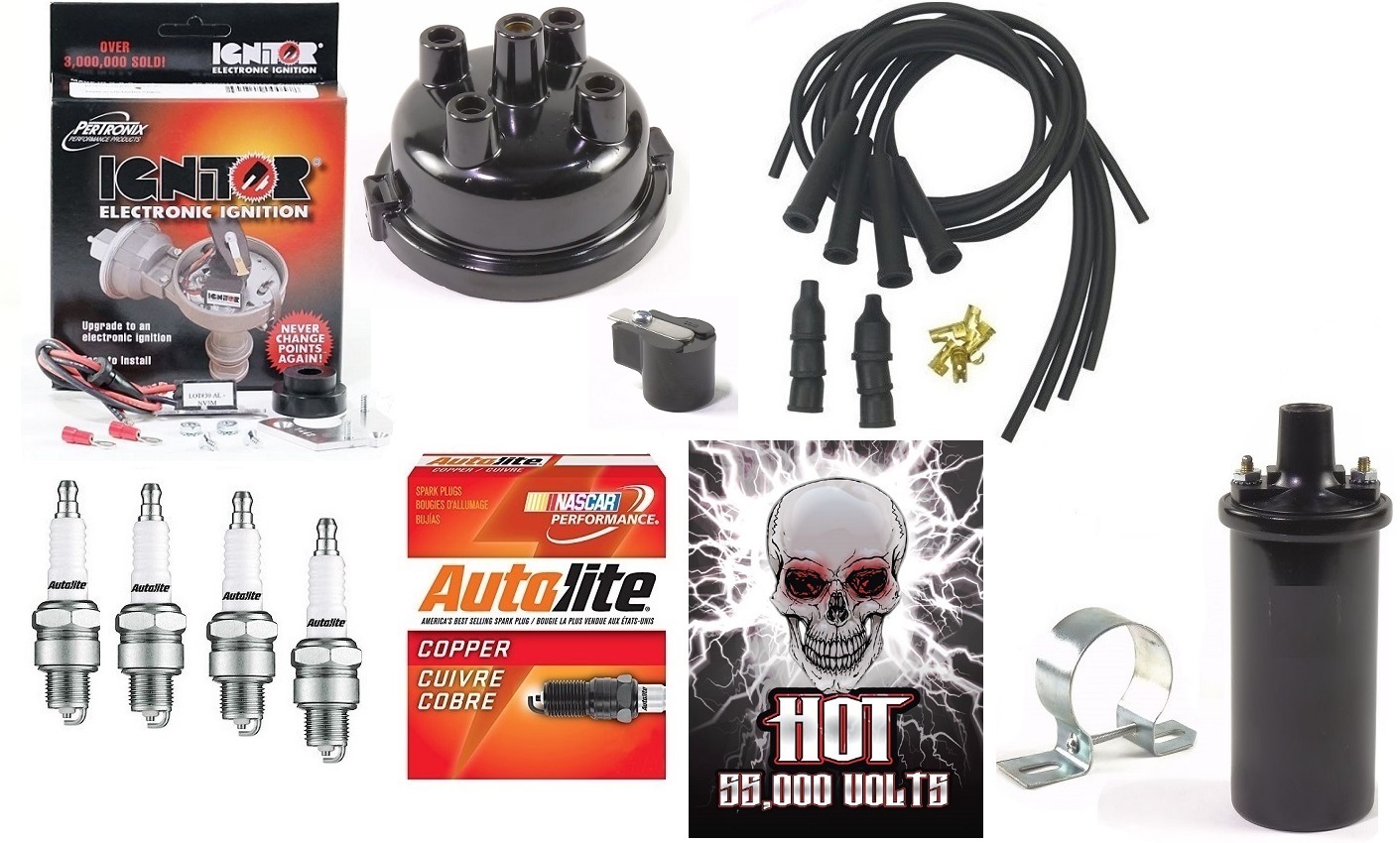 MMTractorParts Electronic Ignition Kit 12V Hot Coil John Deere